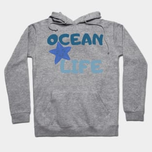 Ocean Life. Fun Summer, Beach, Sand, Surf Design. Hoodie